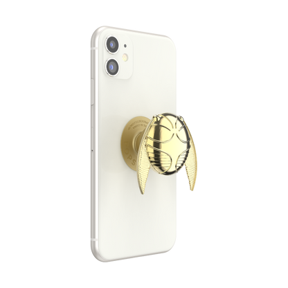 Puffy Enamel Golden Snitch — Adhesive PopGrip - US 91180