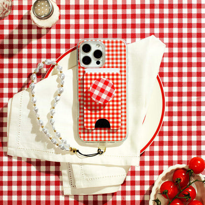 Red Gingham — MagSafe PopGrip - US 68748