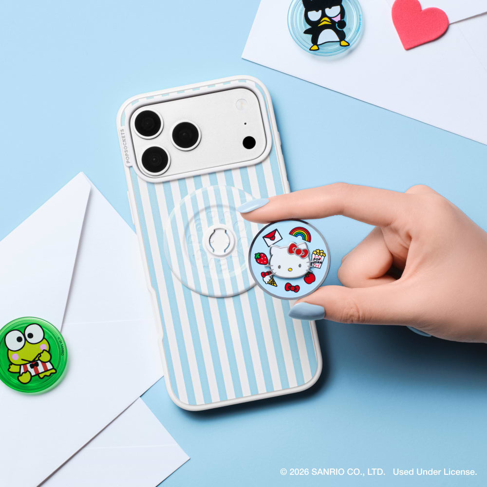 Soft Blue Stripe — iPhone 14 Plus MagSafe Case - US 79227