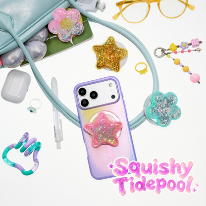 Tidepool Squishy Star Gold — MagSafe PopGrip - US 79145
