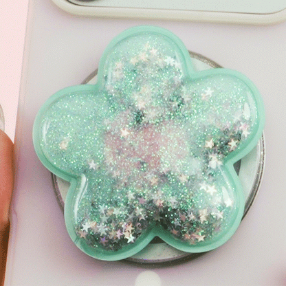 Tidepool Squishy Daisy Turquoise — MagSafe PopGrip - US 57678